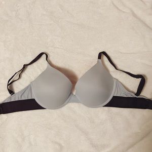 Light Blue and Purple Push Up Bra